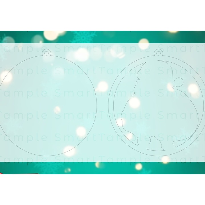 Set 2 taburete Christougenniatiko, Intrahome, 8x8 cm, din plywood 3mm-4mm, pentru decorare si proiecte DIY