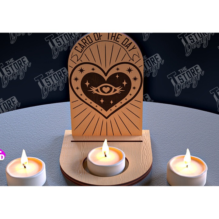 Schelet de lemn pentru harti Taro, 30x20 cm, set, Intrahome