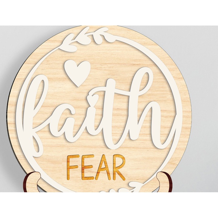 Baza decorativa din lemn, Intrahome, 30x20 cm, pentru proiecte DIY, 3mm-4mm