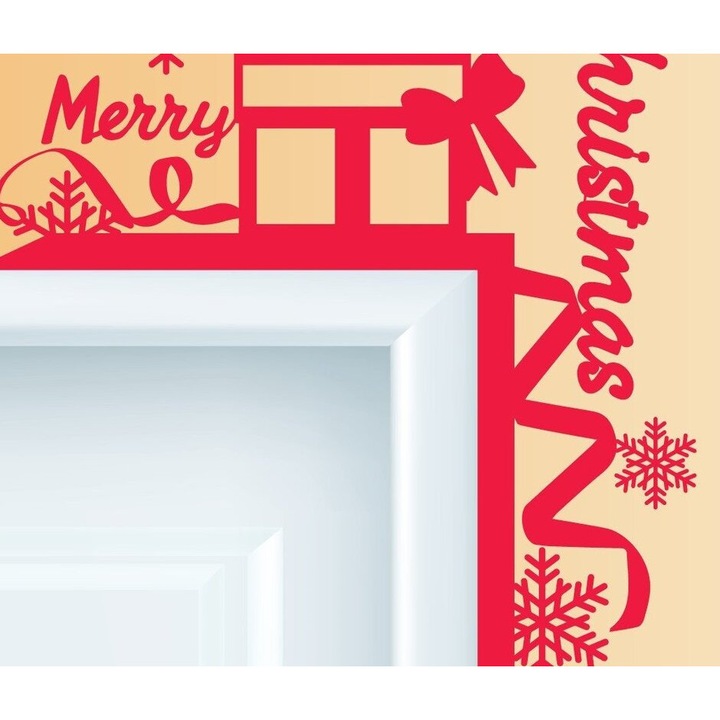 Set sabloane decorative pereti, Intrahome, goniake portas Christougennon, 15x15 cm, din plywood 3mm-4mm