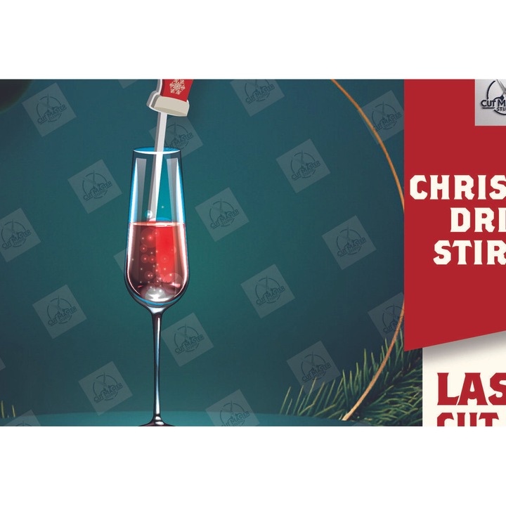 Decoratiune de Craciun din lemn cu laser, Intrahome, 15x15 cm, set pentru proiecte DIY