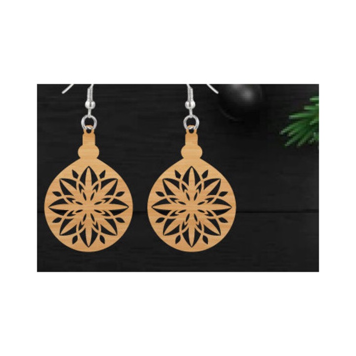 Seturi de artizanat, Intrahome, taiate cu laser, 3x3 cm, din plywood 3mm-4mm