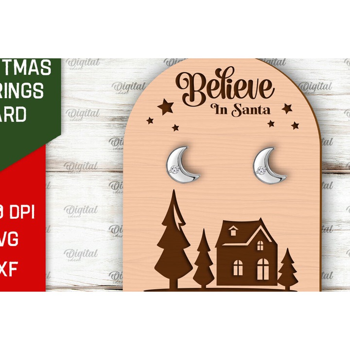 Set felicitari din lemn cu laser, Intrahome, 3x3 cm, 3mm-4mm, pentru decoratiuni si proiecte DIY