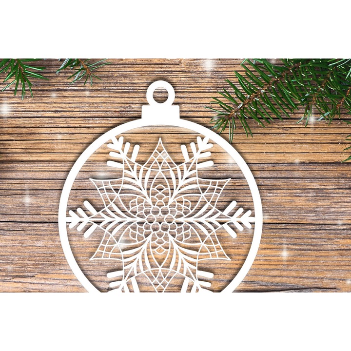Tocator de bucatarie, Intrahome, Kopes Christougenniatikou Stolidi V3, 8x8 cm, din plywood 3mm-4mm, pentru decoratiuni si proiecte DIY