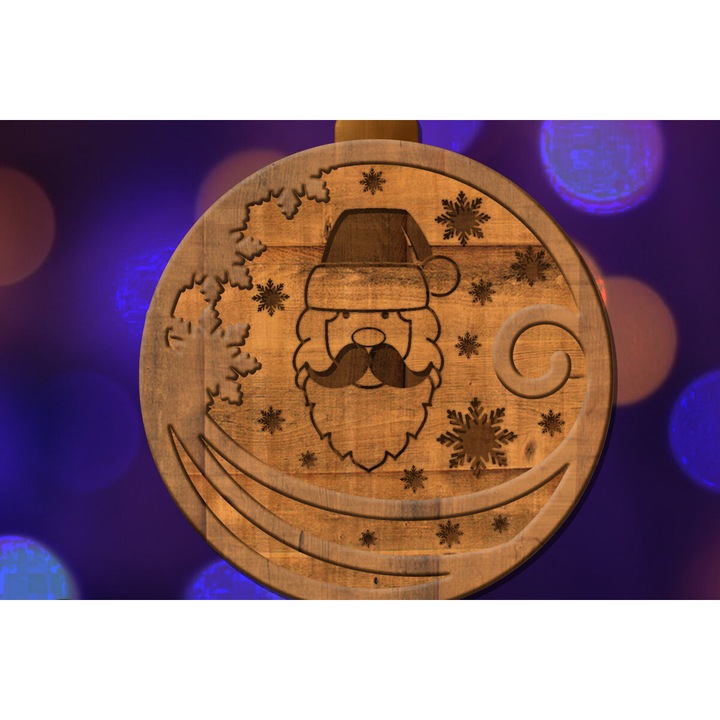 Taburet Christougenniatiko Agiou Basile, 4x4 cm, din plywood 3mm-4mm, set