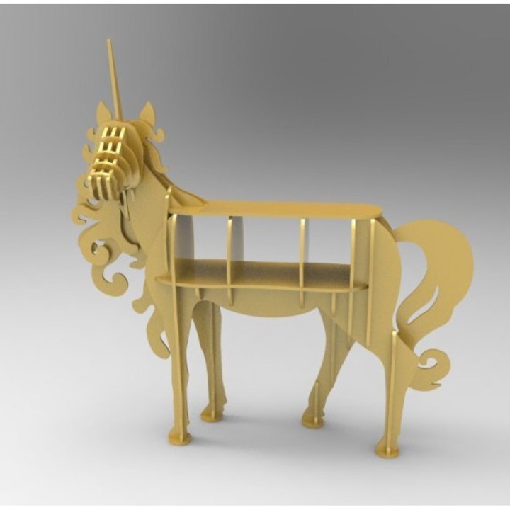 Set de artizanat, Intrahome, plywood 3mm-4mm, 30x30cm, multicolor