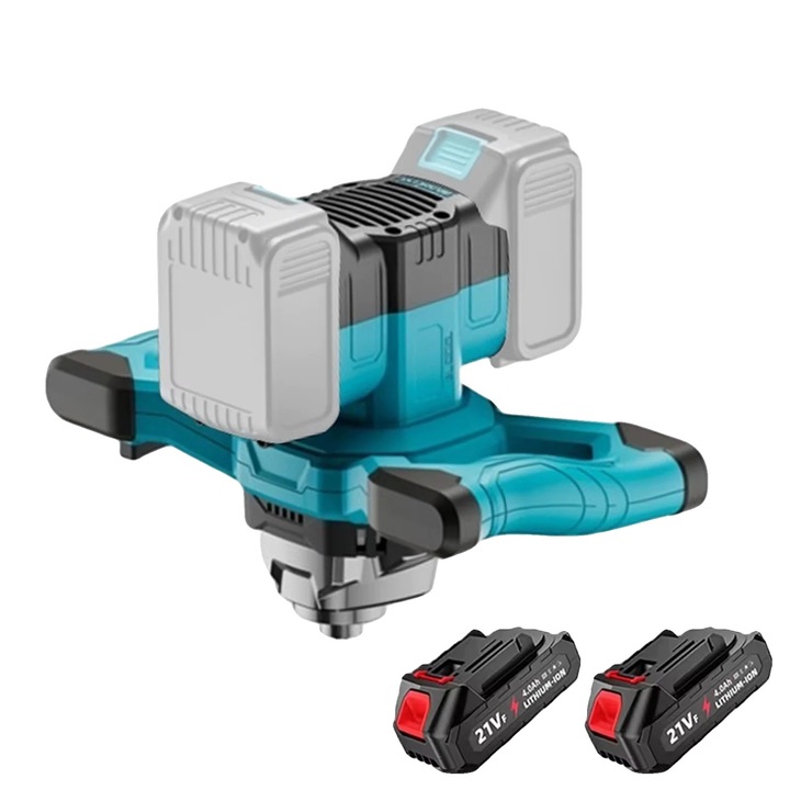 Amestecator electric portabil, functionare fara fir, performanta cu cuplu mare, dimensiune standard