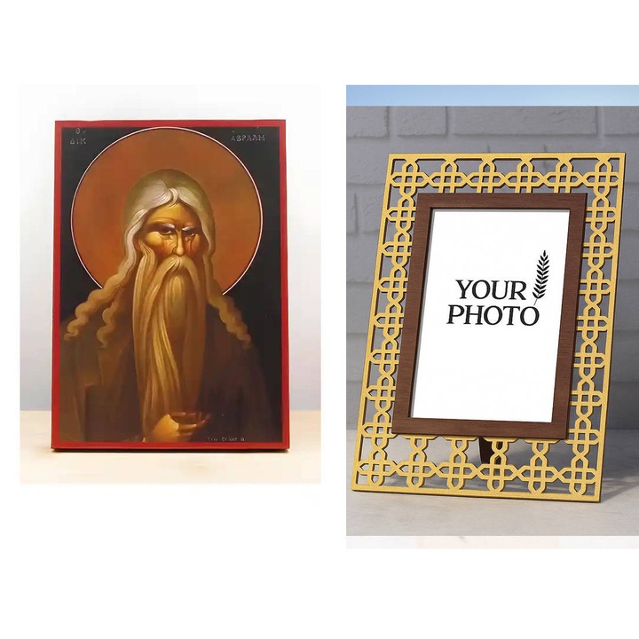 Icoana Ortodoxa, Intrahome, Staurous, 8 culori, 50x40 cm