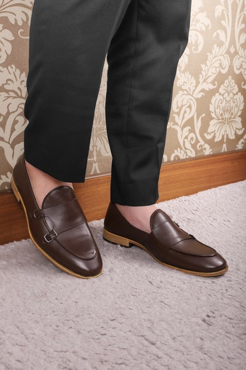 Pantofi pentru bărbați, Piele naturală, Ducavelli, 1099, Maro, 45