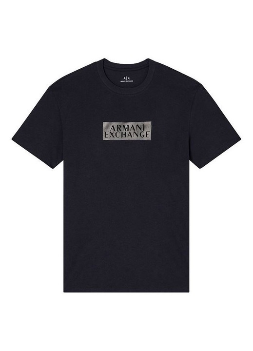 Мъжка тениска, Armani Exchange, памук, черна, 2XL