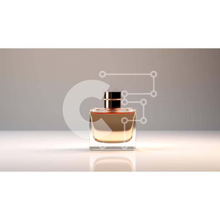 Puzzle din lemn Intrahome - Adeio mpoukali aromatos pe masa alba, 10x10cm, 25 piese, set in cutie de lemn wenge