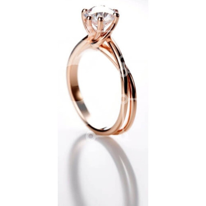 Puzzle din lemn Intrahome, roz si auriu, 10x10 cm, 25 piese, in cutie de lemn