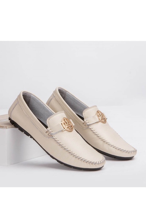 Férfi cipők, Valódi bőr, Marwells, 303393, Bézs, 44