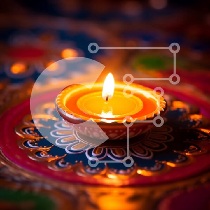 Puzzle din lemn Intrahome - Anammeno keri pe masa decorativa, 10x10cm, 25 piese, cutie din lemn wenge