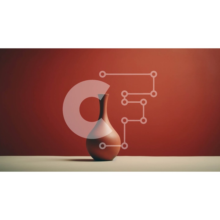 Puzzle din lemn Intrahome, 10x10 cm, 25 piese, baza pe masa, cutie din lemn wenge