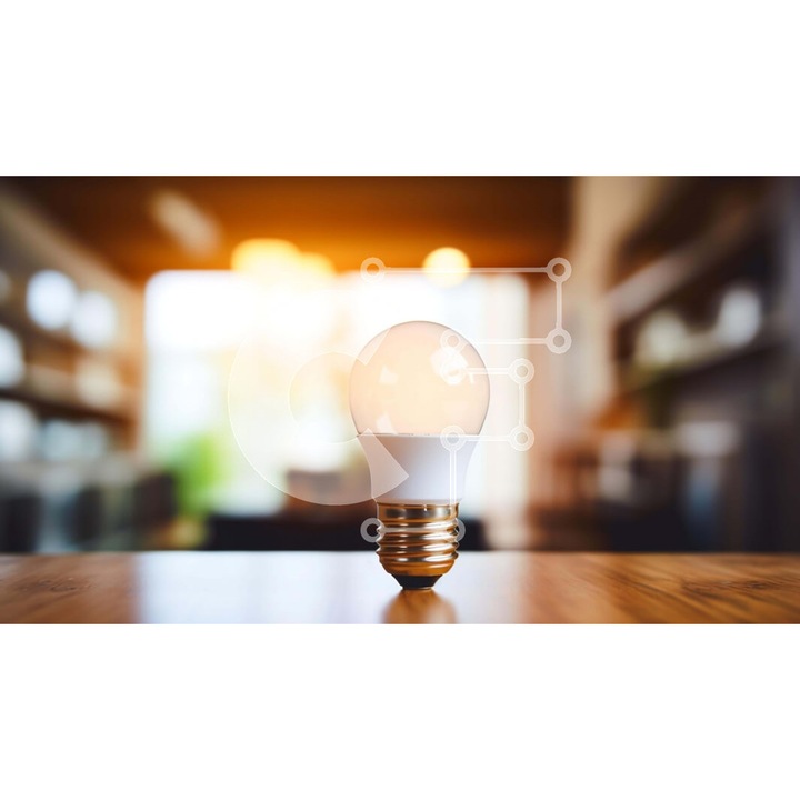 Puzzle din lemn Intrahome, lampa unica pe masa, 10x10 cm, 25 piese, cutie din lemn wenge