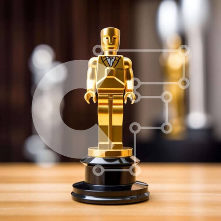 Puzzle din lemn Intrahome, agalmatid Oskar pe masa, 25 piese, 10x10 cm, cutie din lemn wenge