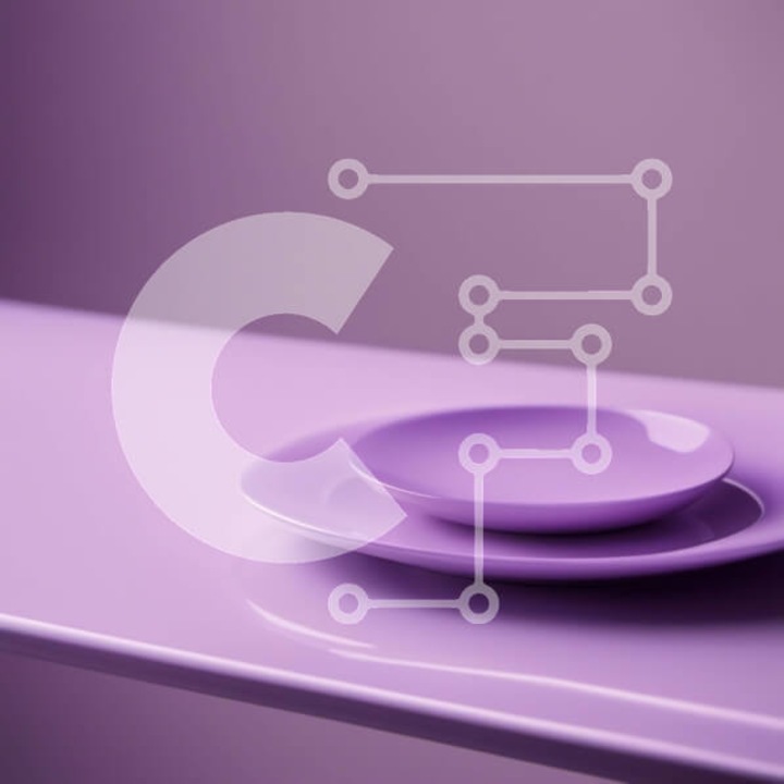 Puzzle din lemn Intrahome, 10x10 cm, 25 piese, mob si placi albe pe masa, cutie din lemn wenge