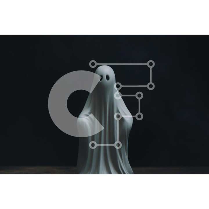 Puzzle din lemn Intrahome, 10x10 cm, 25 piese, design alb pe masa din lemn