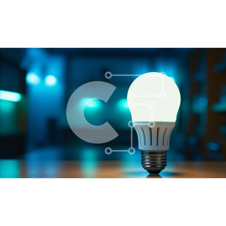 Puzzle Intrahome, 10x10 cm, 25 piese, imagine lampa, cutie din lemn wenge