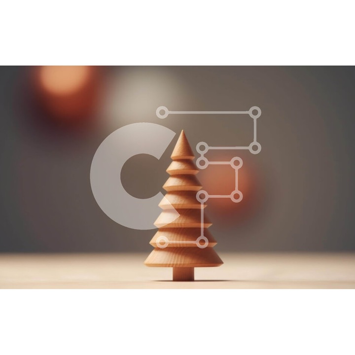 Puzzle din lemn Intrahome, 10x10 cm, 25 piese, design cu masa din lemn