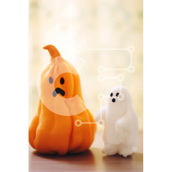 Puzzle din lemn Intrahome - Gemiste dovlecei pe masa, 10x10cm, 25 piese, cutie din lemn wenge