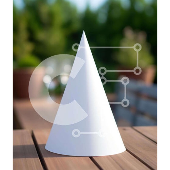 Puzzle Intrahome, 10x10 cm, 25 piese, imagine alba, cutie din lemn wenge