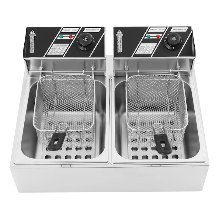 Friteuza Cu Aer Cald Midea 2L, 1150W, Prajire Fara Ulei, Friteuze Cu Aer Cald, Oprire Automata, Fara Ulei, Usor De Curatat, Fara Bpa, Neagra