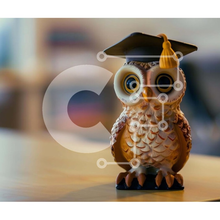 Puzzle din lemn Intrahome, model koukoubagia, 25 piese, 10x10cm, cutie din lemn wenge.