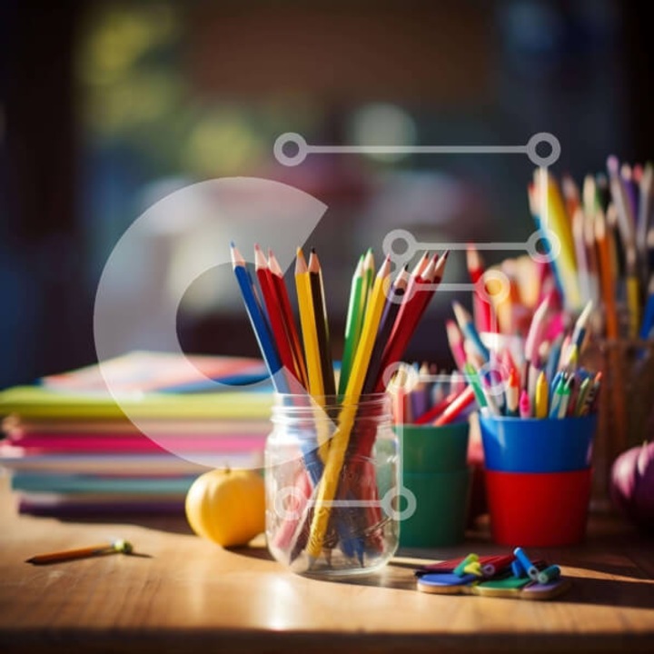 Puzzle din lemn Intrahome, 10x10 cm, 25 piese, multicolor, set in cutie de lemn wenge