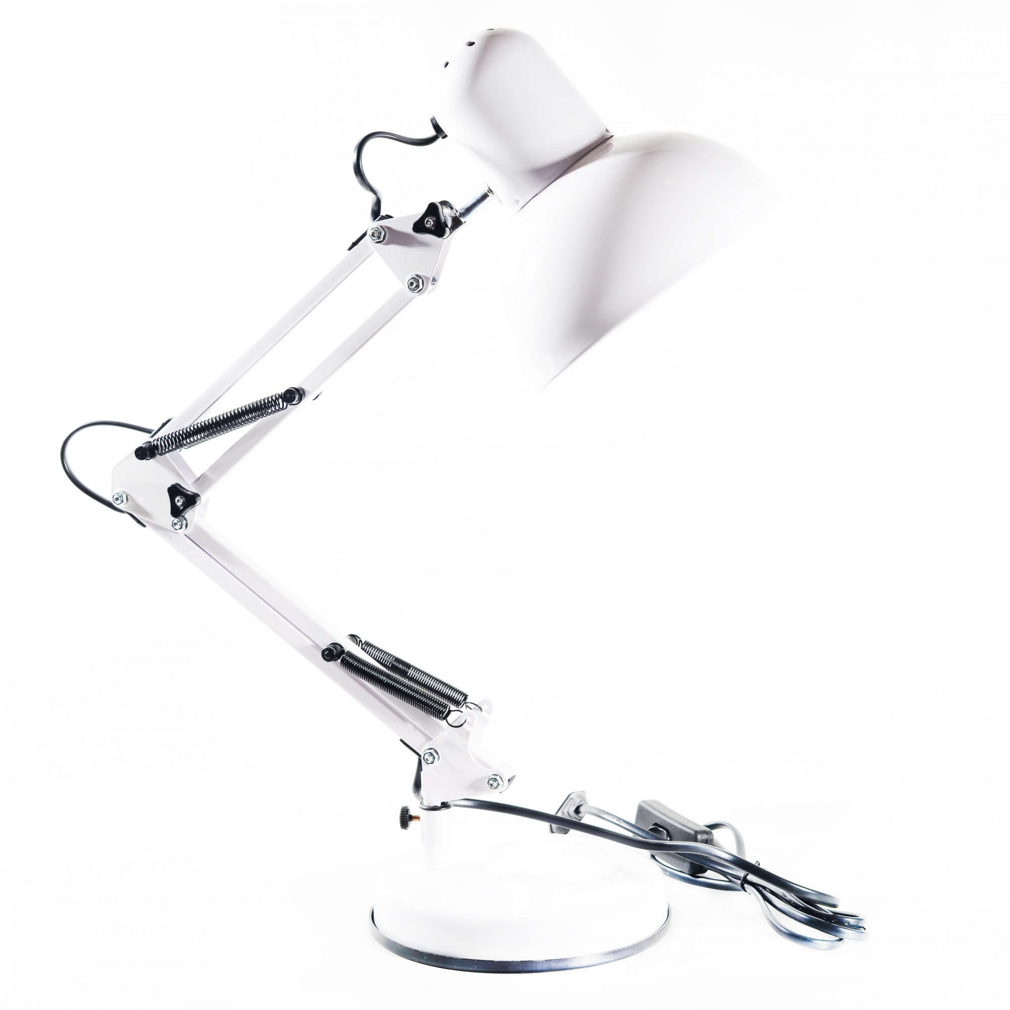 Veioza Full Electric 810, 1*e27, Alb, 70cm, brat reglabil