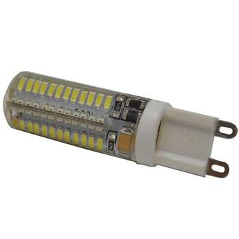 Bec LED G9 5W 6000K silicon alb rece Bec LED G9 5W 6000K silicon alb rece