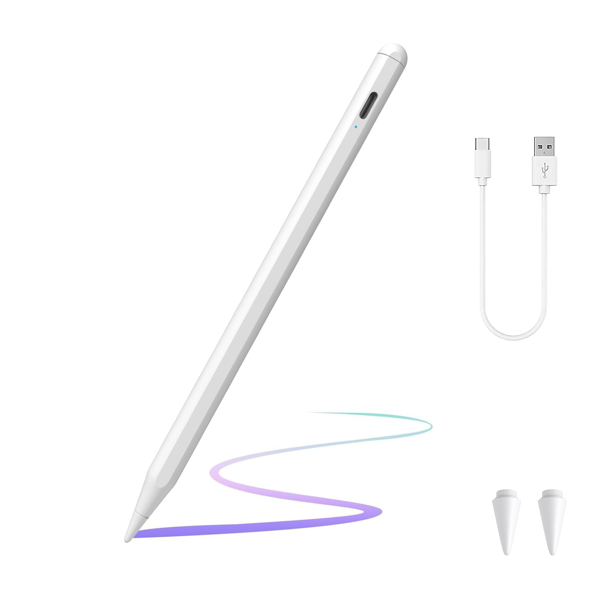 Set 4 varfuri de inlocuire pentru Apple Pencil, sensibilitate