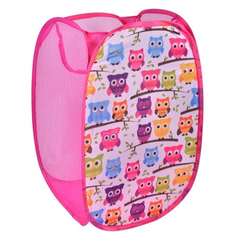 Cos pliabil pentru jucarii,Zola®, 33x55 cm, Bufnita Cos pliabil pentru jucarii,Zola®, 33x55 cm, Bufnita