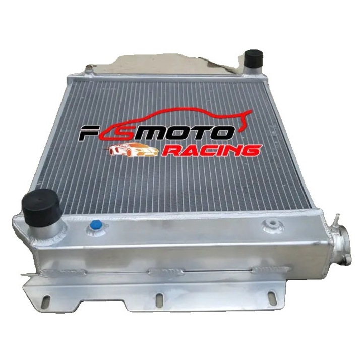 Radiator din aluminiu pentru Jeep Wrangler YJ/TJ, 3 randuri, dimensiuni 18"x26"x3", compatibil cu motoare V8