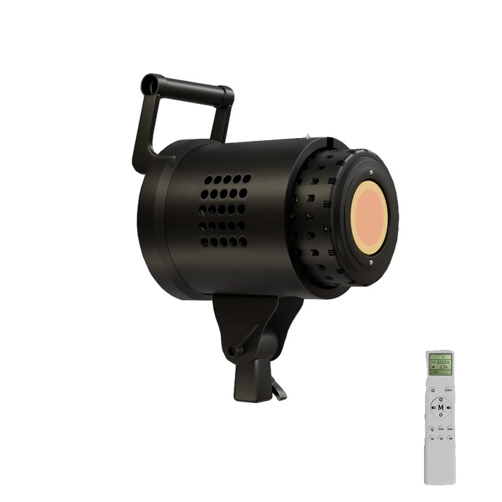 Lumina LED pentru studio foto, 135W, temperatura de culoare ajustabila 3000-6000K, CRI 95, control de luminozitate 0-100%