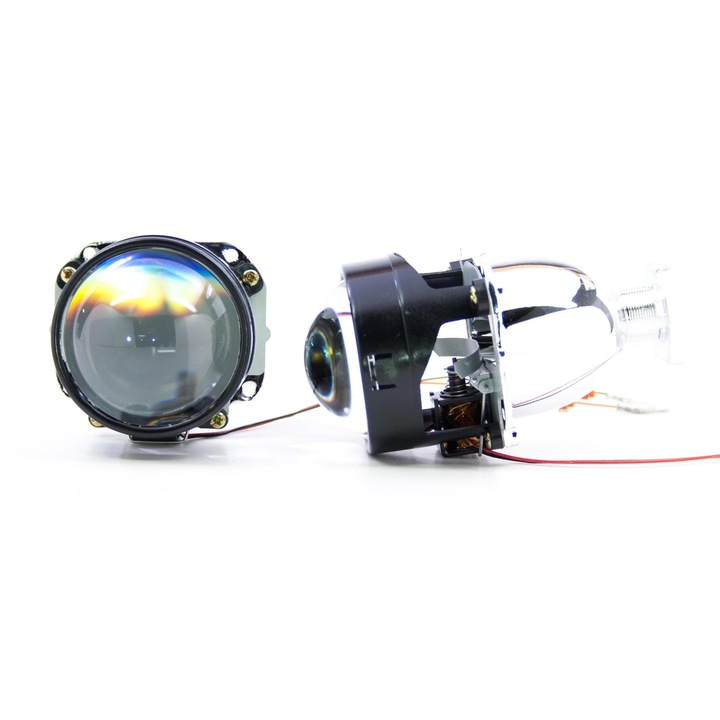 Set lupe auto Bixenon Mini H1 3" cu ornamentul Z109