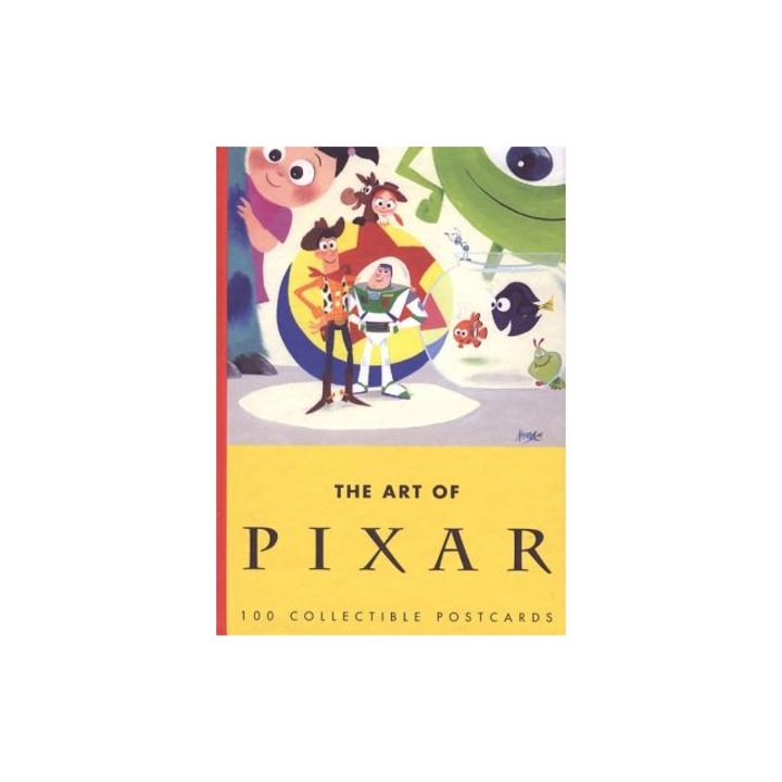 The Art of Pixar 100 Collectible Postcards