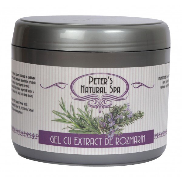 Gel de Rozmarin Peter's Natural Spa 500g