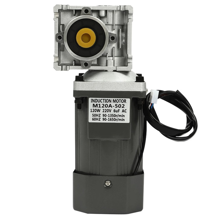 Motoreductor cu regulator de viteza, 120W, gri, 220V, model M120A-502
