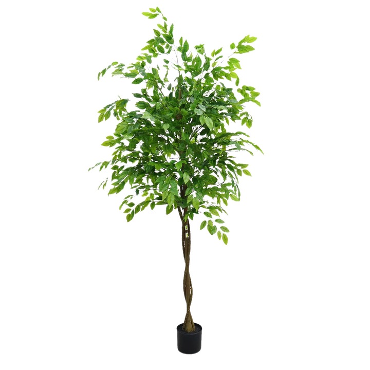 Ficus artificial, design realist, decor versatil, 180cm