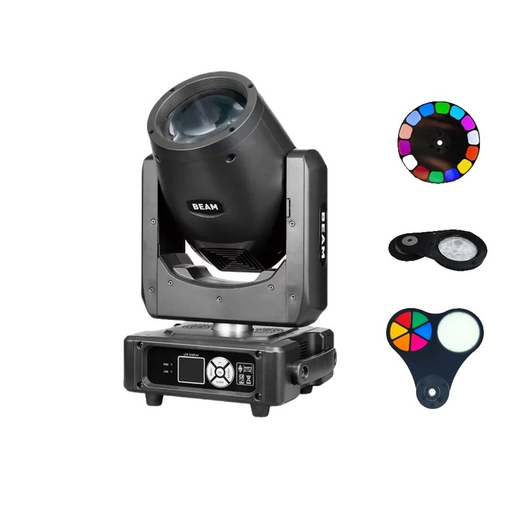 Lumina mobila, modele dinamice, frecventa stroboscopica ajustabila, 1 lumina, priza EU