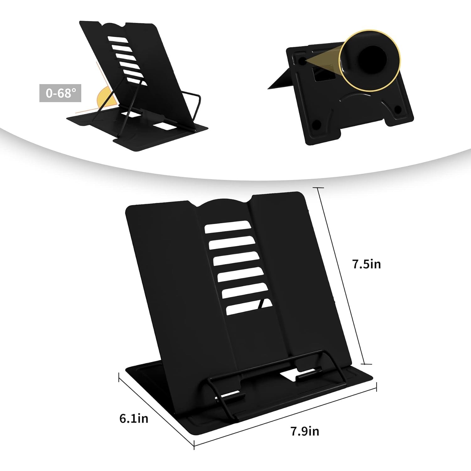 Raft de carti Raft de carti de desktop din metal, raft de carti de ...