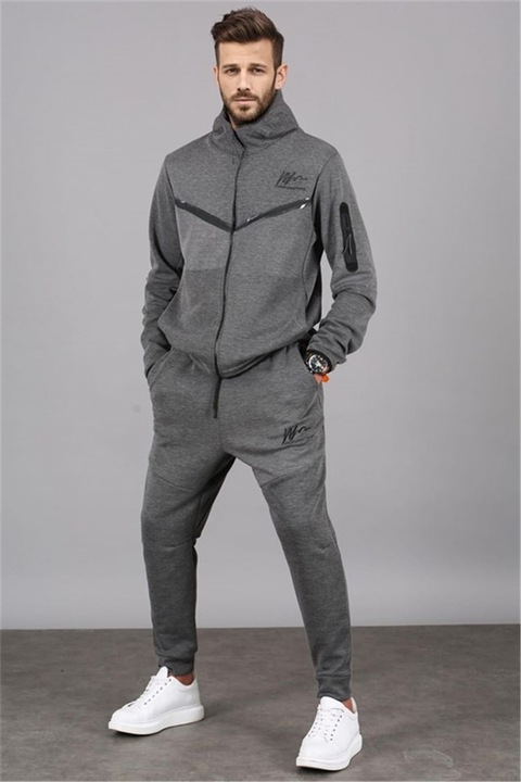 Férfi ingek, Madmext, 324683, Antracit, S