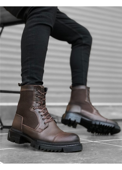 Férfi bakancs, Base, 323552, Barna, 41