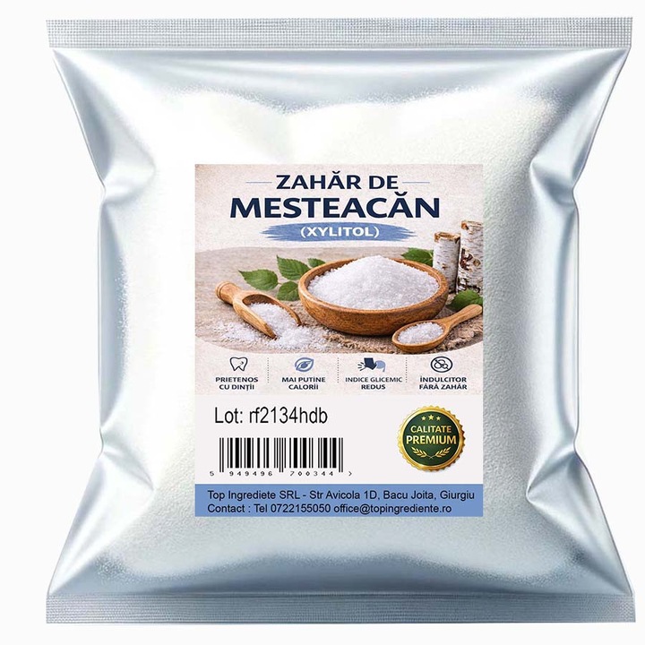 Zahar de Mesteacan (Xilitol) - Top Ingrediente - 1kg
