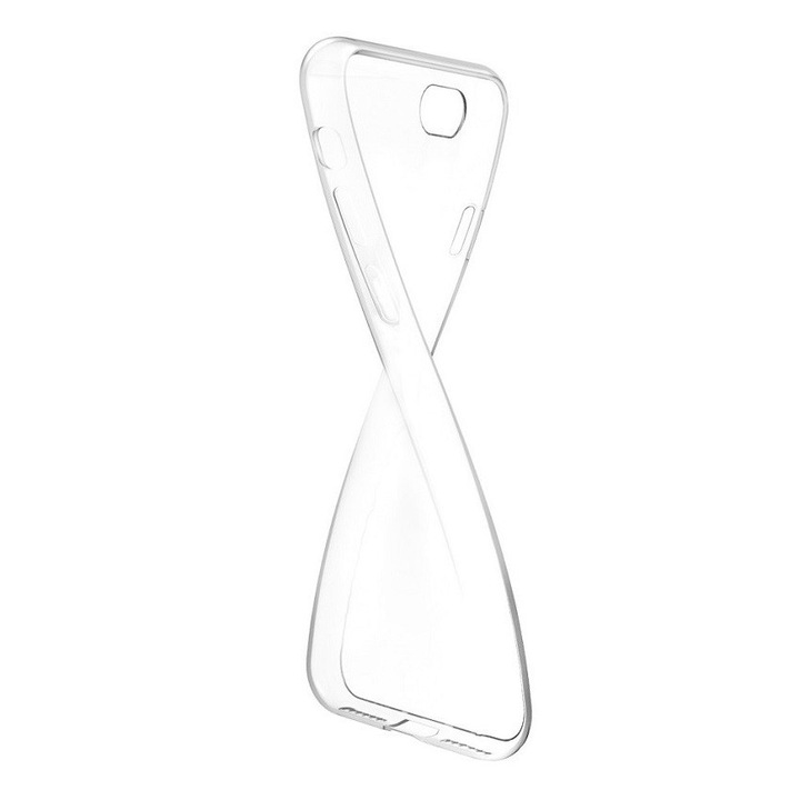 Husa telefon pentru Huawei P8 Lite, Luka, TPU, transparenta, slim