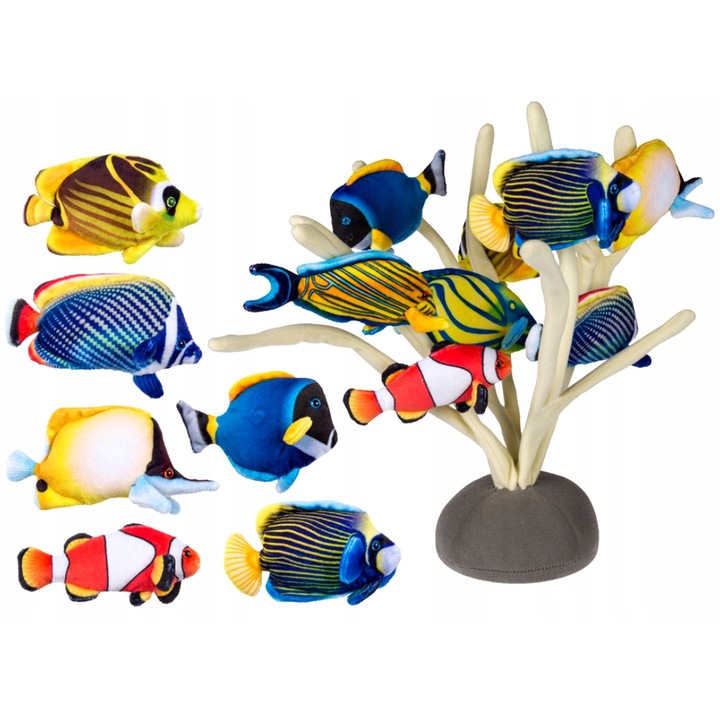 Плюшена играчка, Лука, тропическа риба, 20x15см