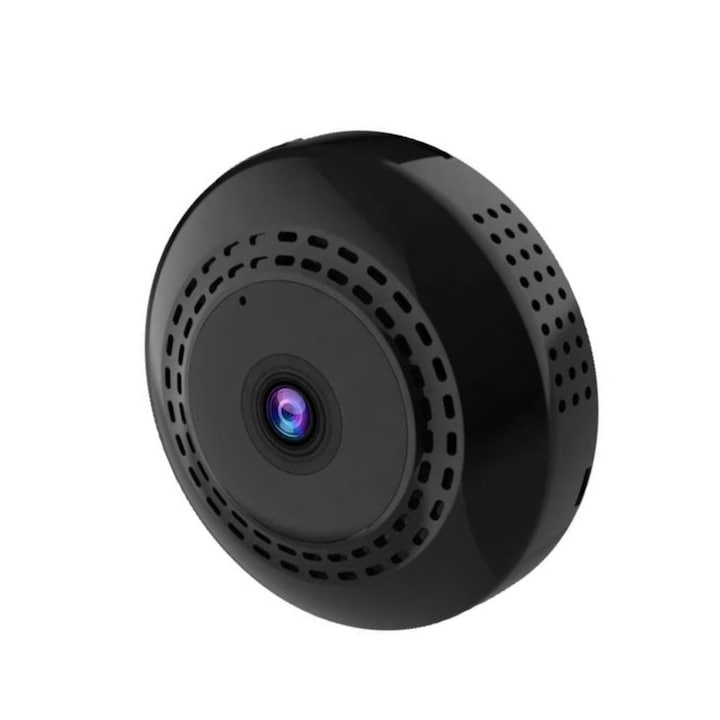 Mini Camera Spion, Dispozitiv pentru Spionaj cu Camera Video si Microfon, Night-Vision, Camera de securitate, vedere nocturna clara, inregistrare in timp real, supraveghere wireless