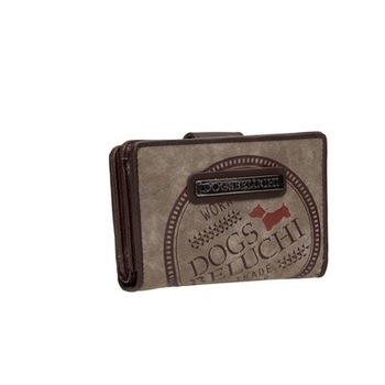Portofel maro Dogsbybeluchi 13.5 cm Portofel maro Dogsbybeluchi 13.5 cm